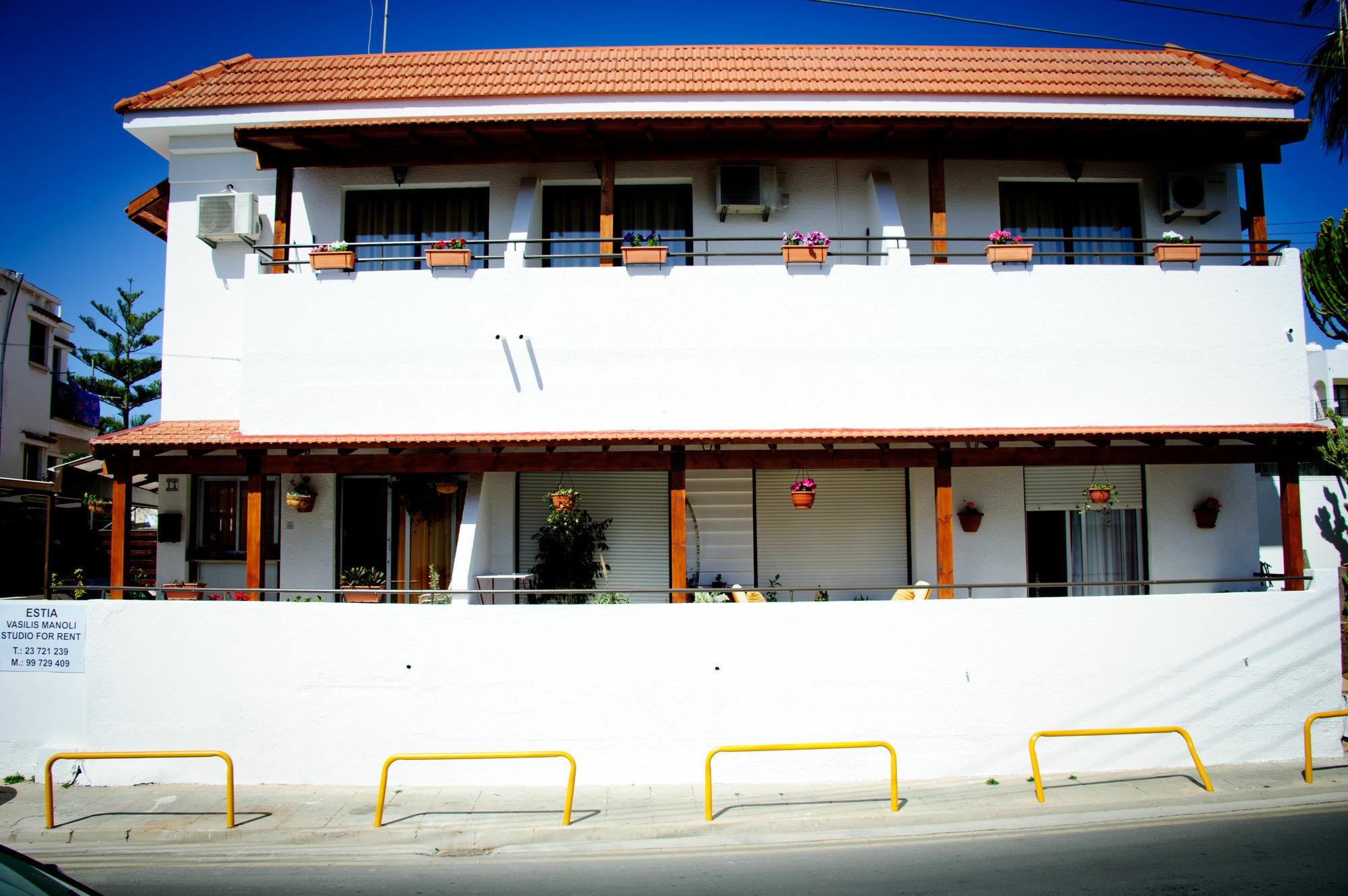 Estia Vasilis Manoli Apartamento Agia Napa Exterior foto